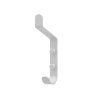 kovovy hacek bily 9 5 cm 1 ks