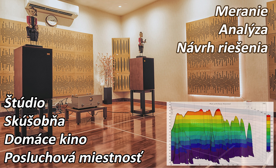 Meranie analyza akusticke riesenia