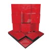 sound absorption diffuse acoustic panels edison red gloss