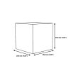 cube dimensions(250)