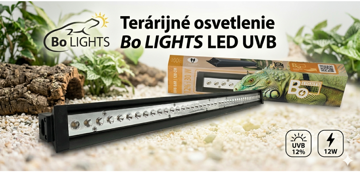 Terárijné osvetlenie BO Lights LED UVB