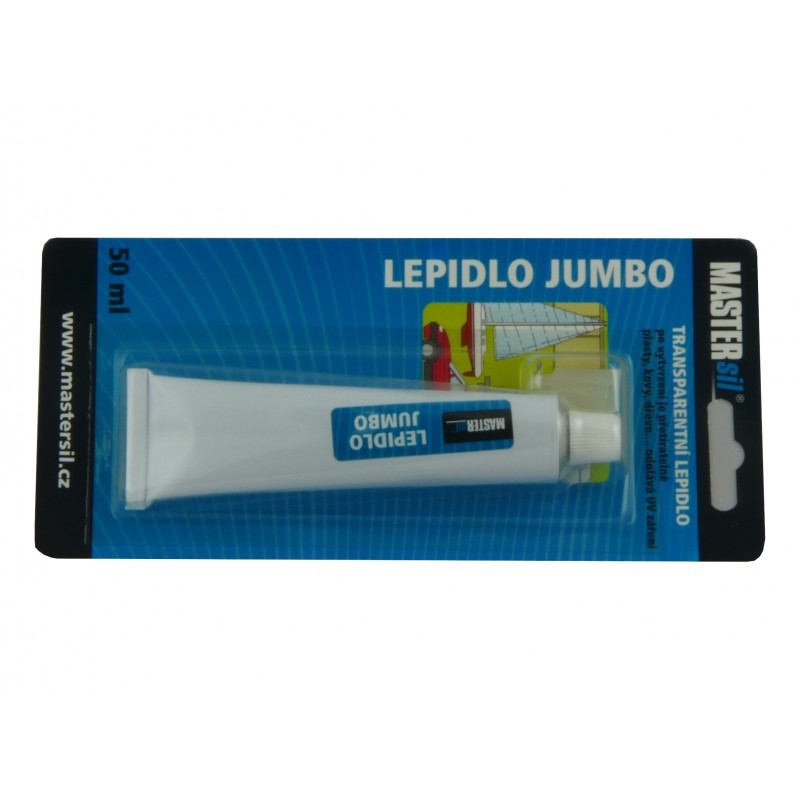 Lepidlo MasterSil JUMBO TRANSPARENT 50ml