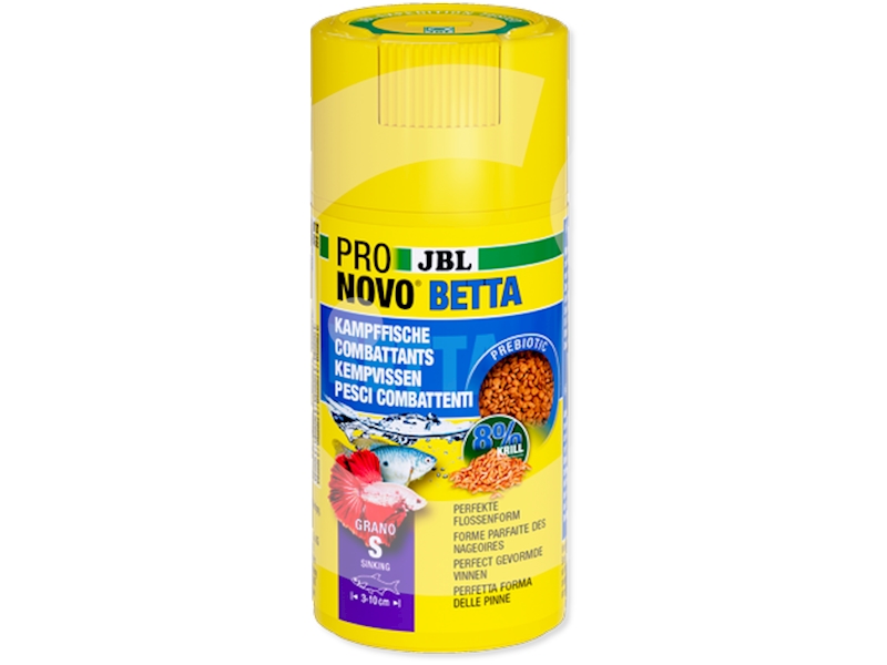 JBL Krmivo ProNovo Betta Grano S, 100 ml, CLICK