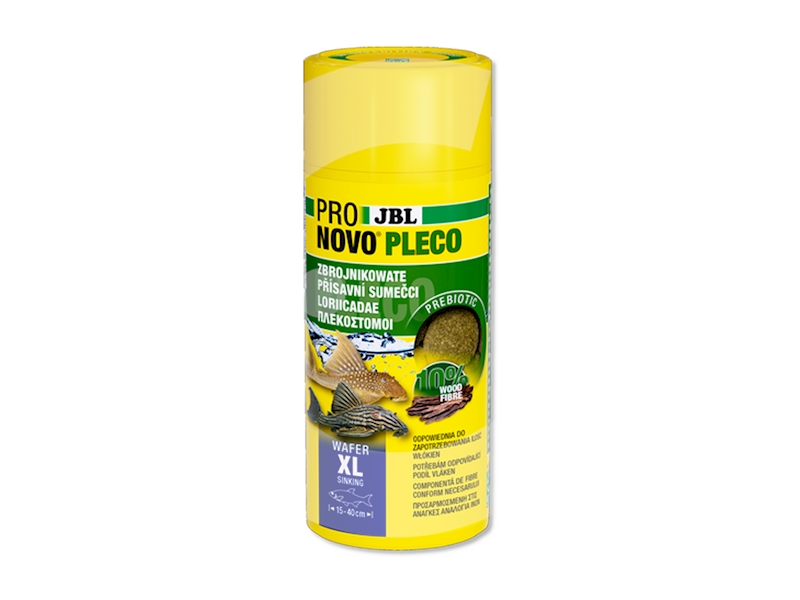 JBL Krmivo ProNovo Pleco Wafer XL, 250ml