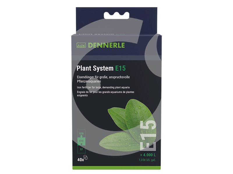 DENNERLE Plant System E15, 40 tablet