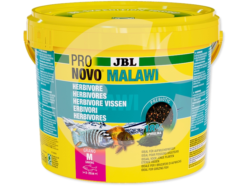 JBL Krmivo ProNovo Malawi Grano M, 5,5 l