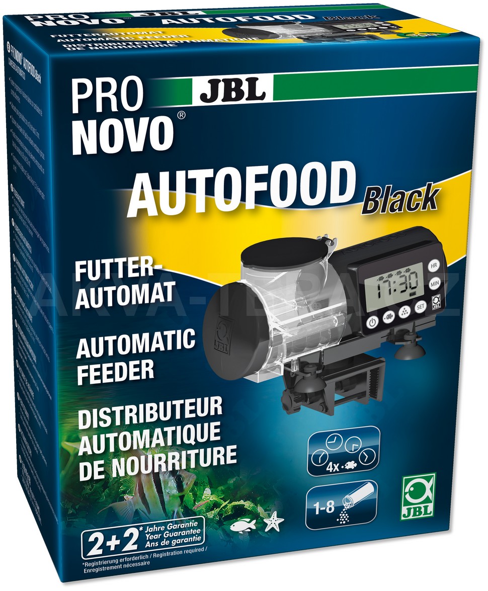 JBL Automatické krmítko ProNovo AutoFood, černé