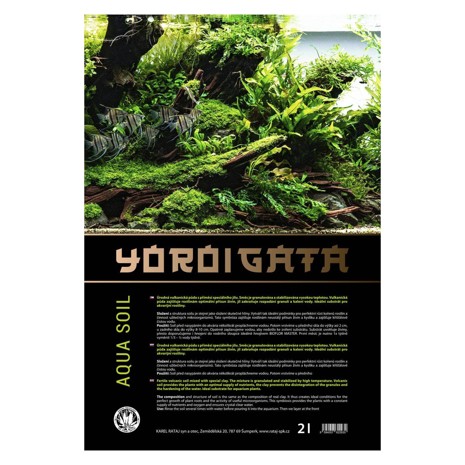 YOROIGATA aquatic soil 8 l