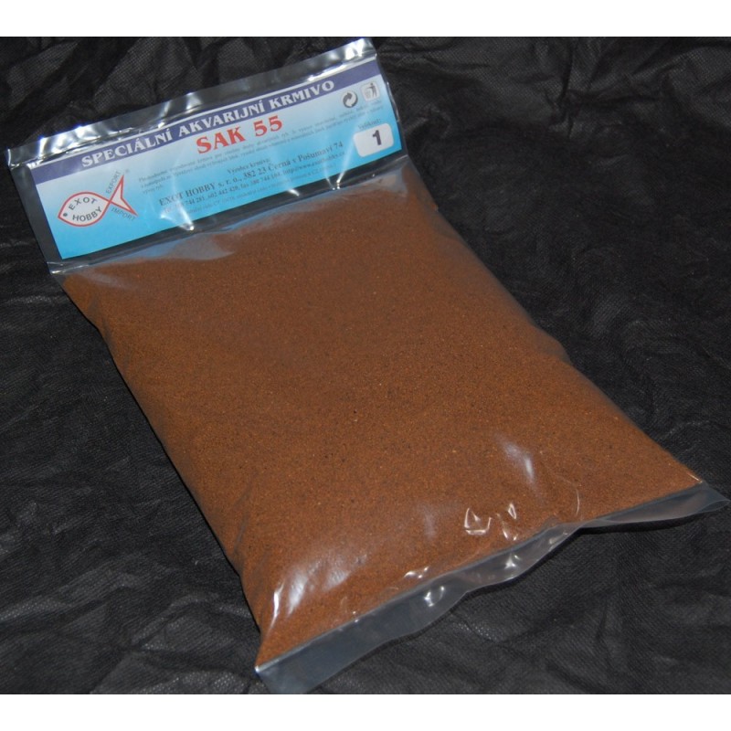 Krmivo SAK 55 Granule 1000g / 2250ml Varianta: 00/1-2cm