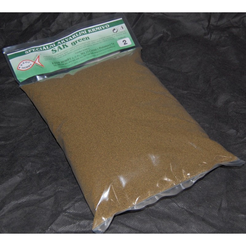 Krmivo SAK Green Granule 1000g / 2250ml Varianta: 0/2-3cm