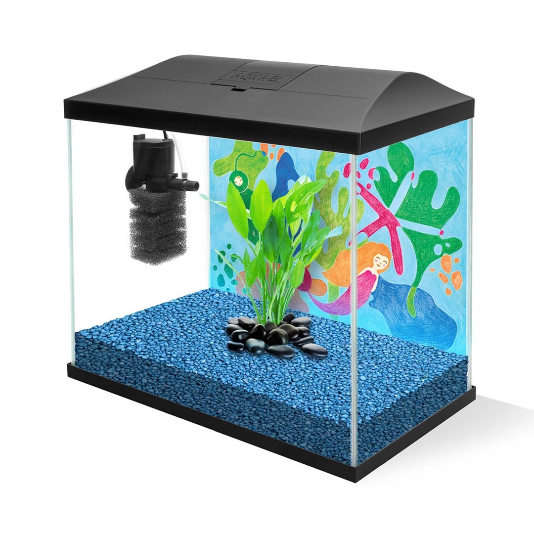 Aquael Leddy Mini 35 akvarijní set černý 19 l