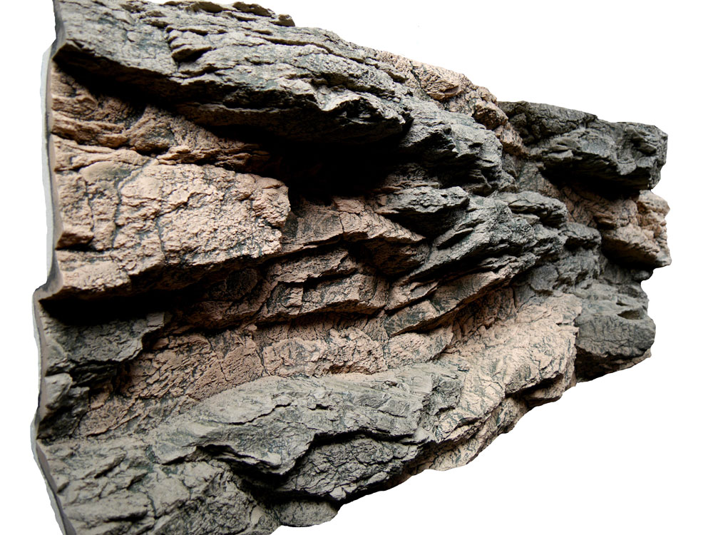 Akvarijní 3D pozadí Alimar 130 x 50 cm Varianta: Basalt Gneiss