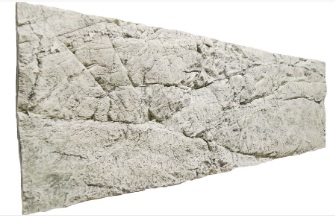 Akvarijní 3D pozadí Sumatra 100 x 50 cm Varianta: bílá