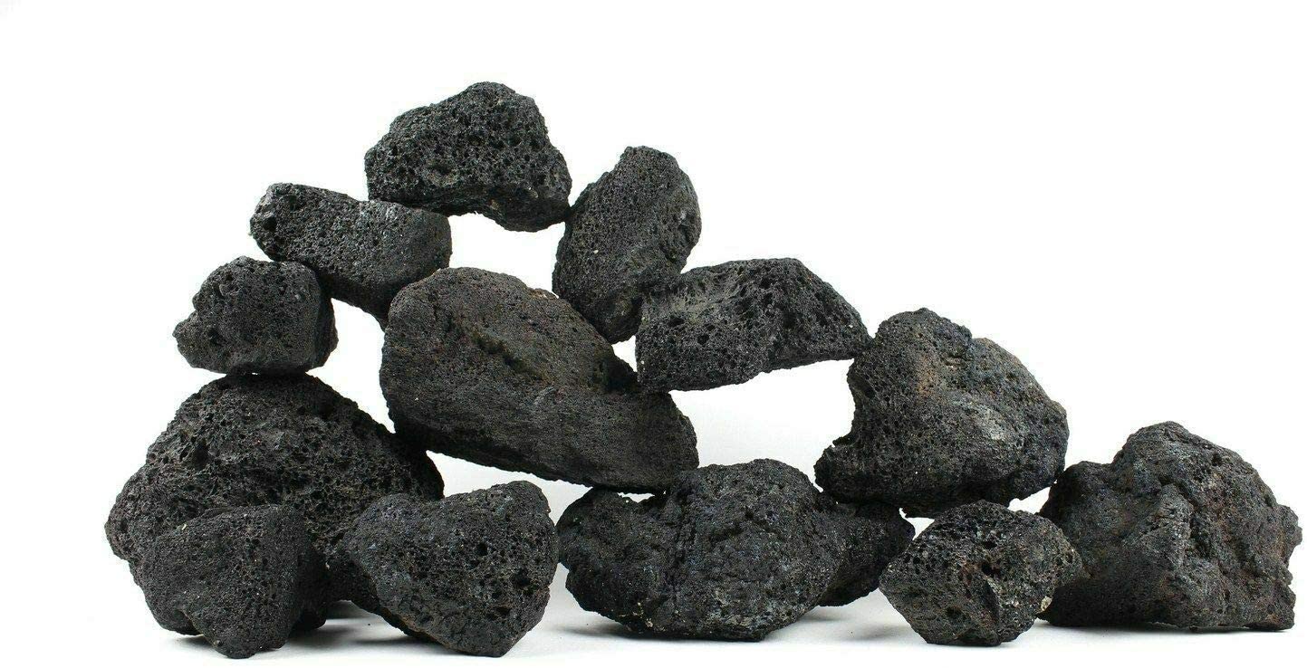 Kámen Láva (černá) (1ks) Varianta: Velikost L