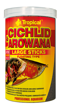 Tropical Cichlid/Arowana Large Sticks 250ml/75g