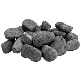 Kámen dekorační černý 25-40 mm (1ks)