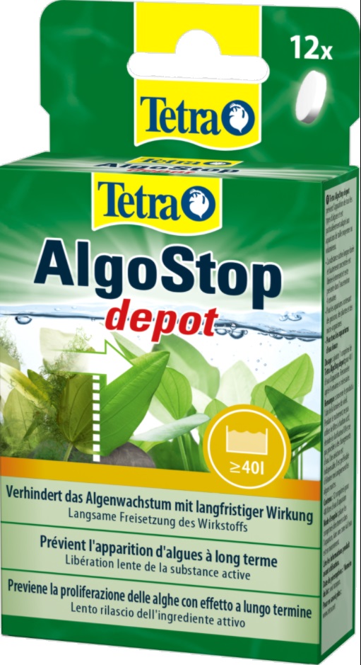 TETRA Algo Stop Depot (12 tablet)