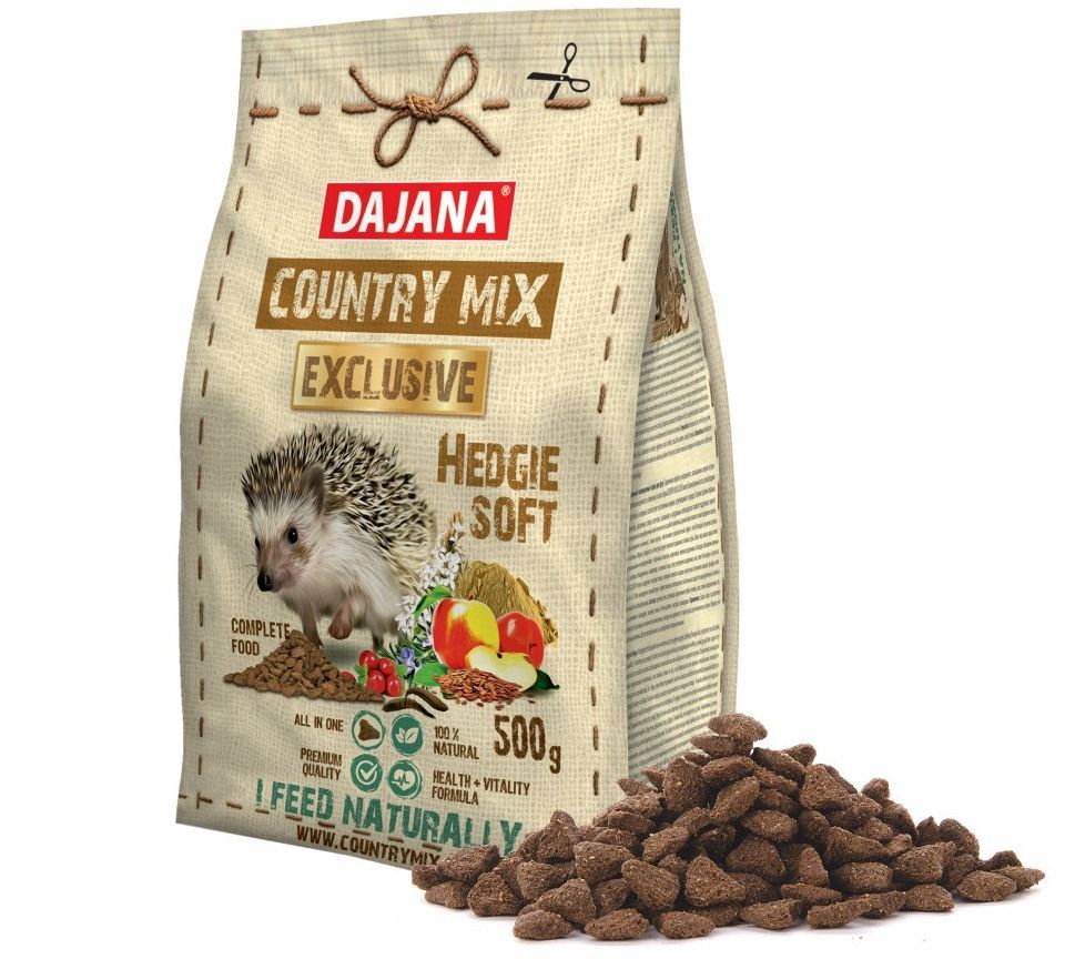 Dajana – COUNTRY MIX EXCLUSIVE, ježek 500 g, krmivo pro ježky