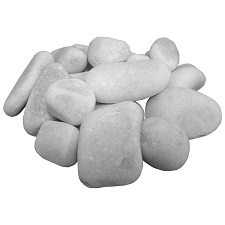 Kámen dekorační bílý 25-40 mm (1ks)