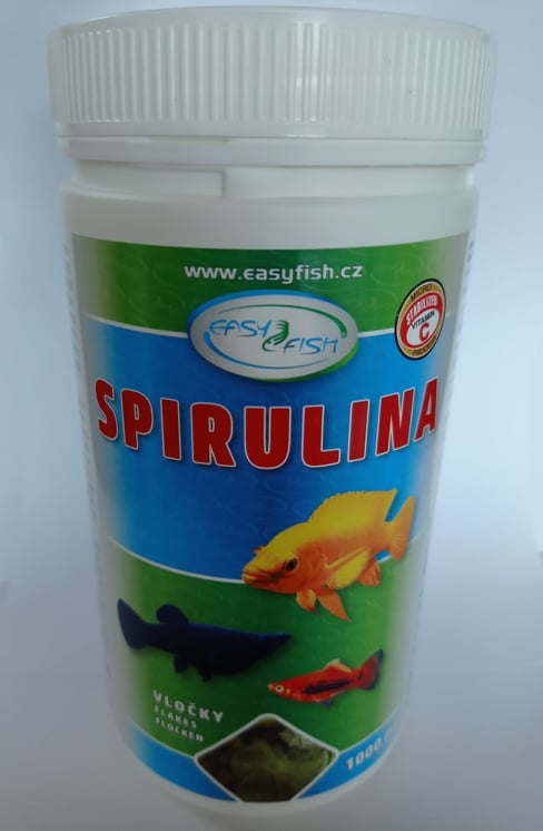 EasyFish Spirulina vločky 1000 ml