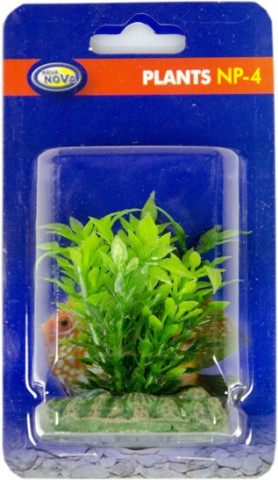 AQUA NOVA Plastová rostlina 4 cm