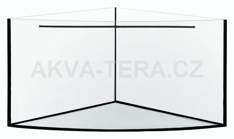 Akvárium rohové DELTA oblouk 86x86x60 cm