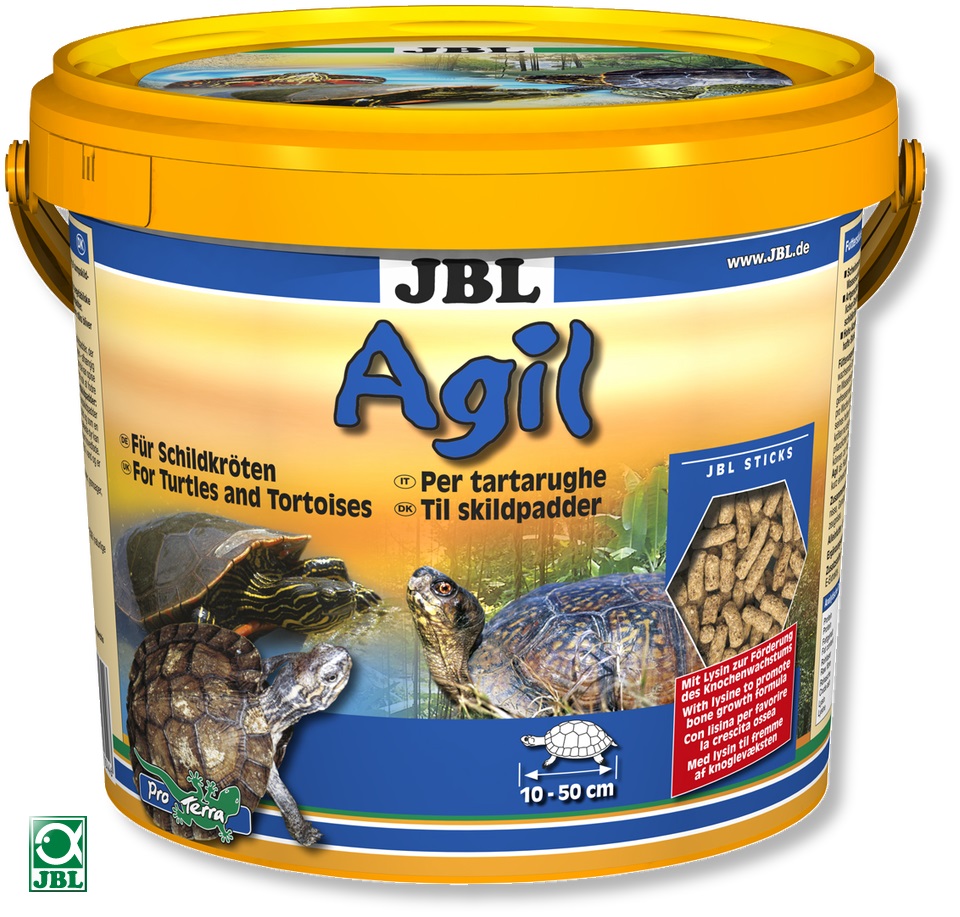 JBL Krmivo pro vodní želvy Agil, 2,5l