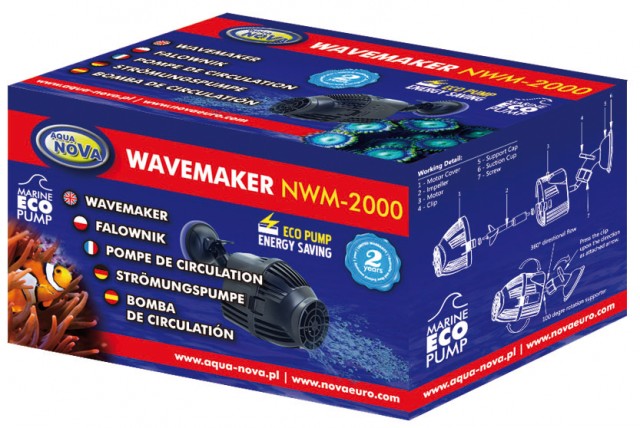 AQUA NOVA Proudové čerpadlo NWM-2000