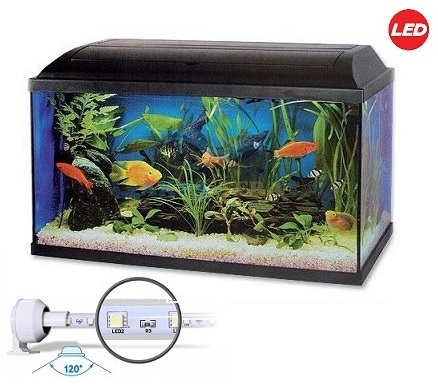 Akvárium set CAT-GATO PACIFIC LED 100x40x40 cm (160l)