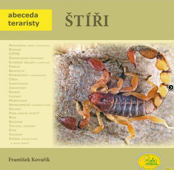 Štíři - Abeceda teraristy (Kovařík František)