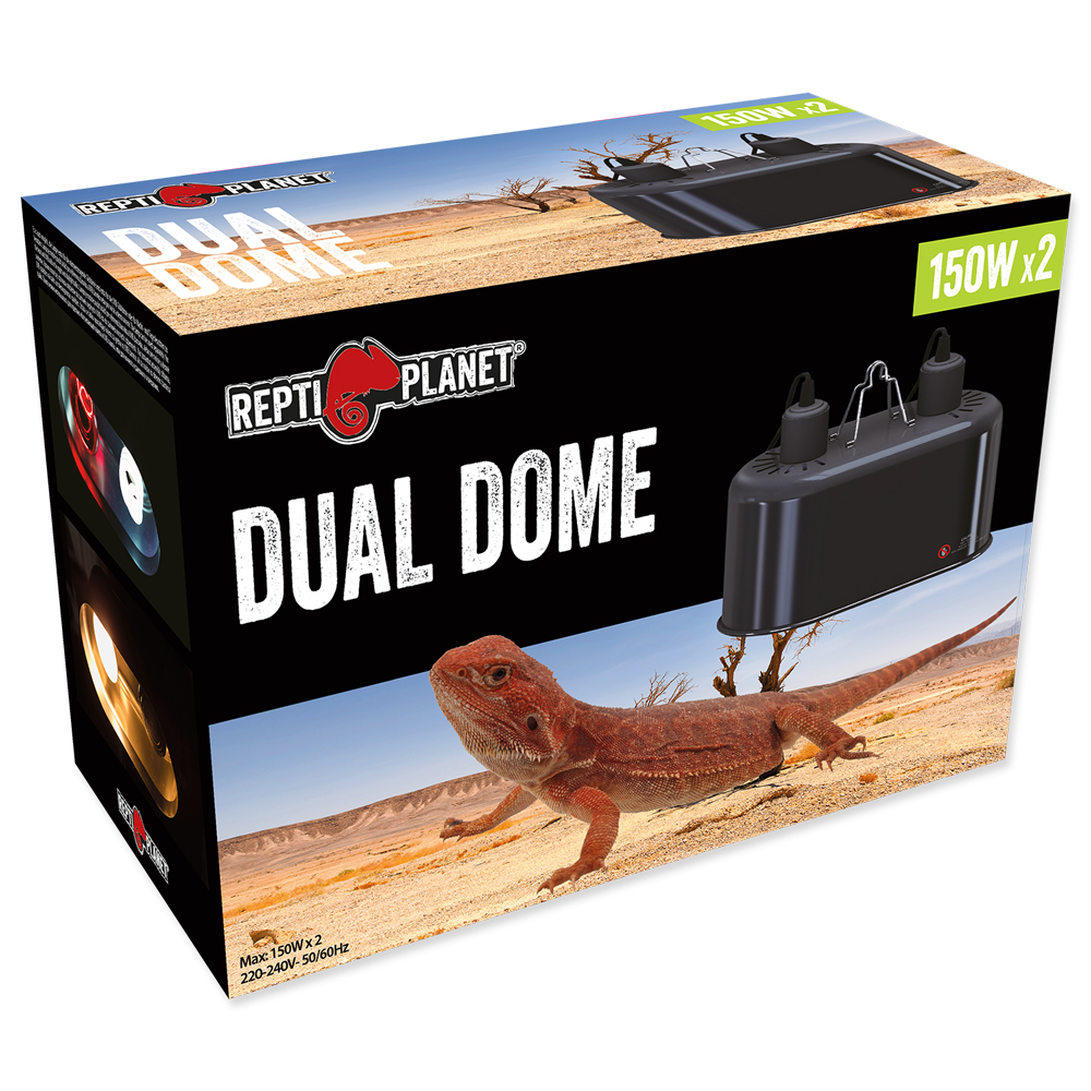 Osvětlení REPTI PLANET Dual Dome 2 x 150W (1ks)