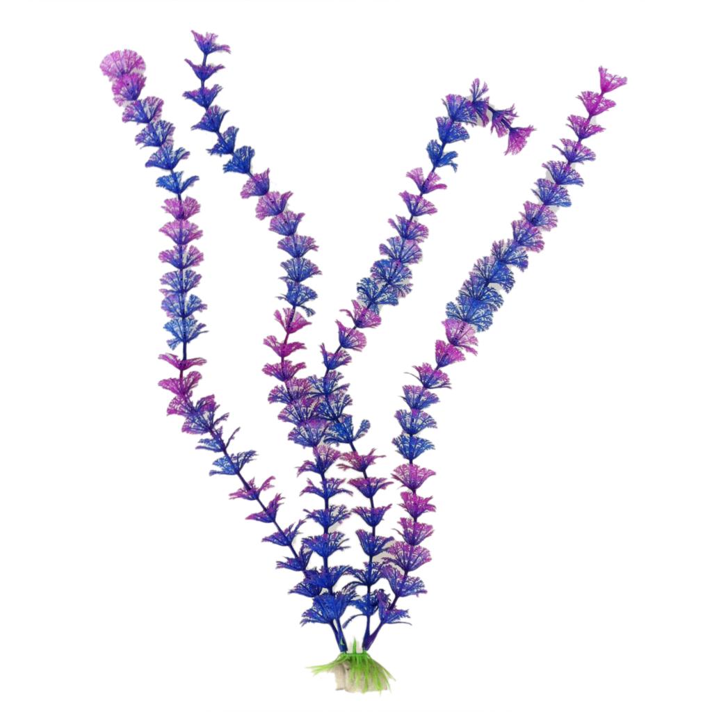 Rostlina plastová - Ambulia 40 cm, fialová