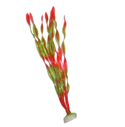 Rostlina plastová Valisneria 35 cm, červená