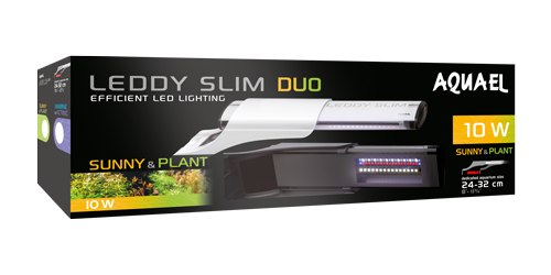 Aquael osvětlení Leddy Slim Duo, Sunny a Plant 10 W, 40-60 cm