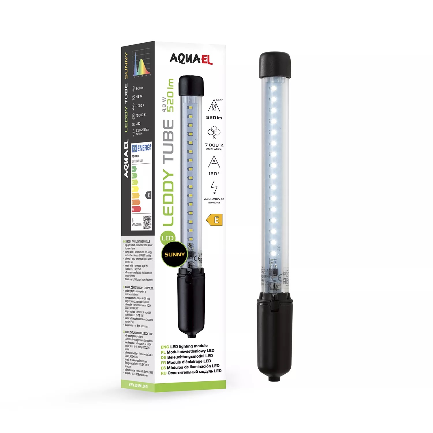 AQUAEL LEDDY TUBE SUNNY 4,8W