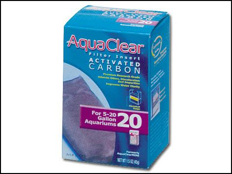 Náplň uhlí aktivní AQUA CLEAR 20 (AC mini) (45g)