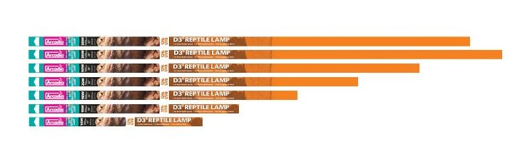 Arcadia Zářivka D3+ Desert Reptile Lamp T8 14W 36cm