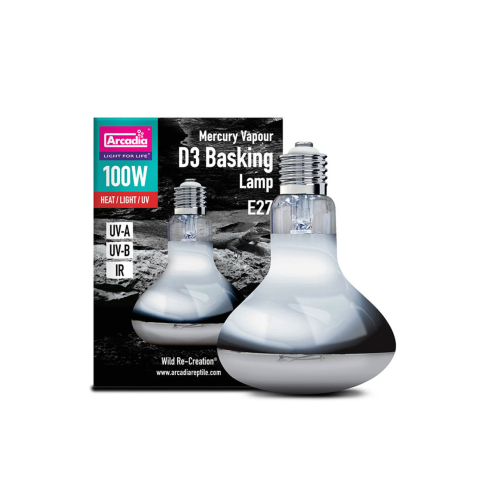 Arcadia Žárovka D3 UV Basking Lamp 100W