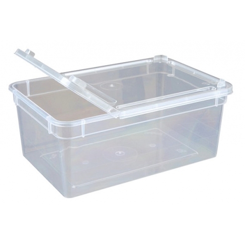 Plastové terárium BraPlast Malé 1.3 L 18.5x12.5x7.5 cm