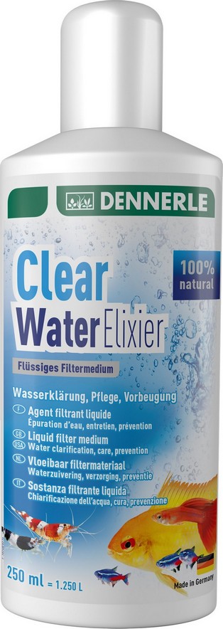 Dennerle Clear Water Elixier 250ml pro 1250 l