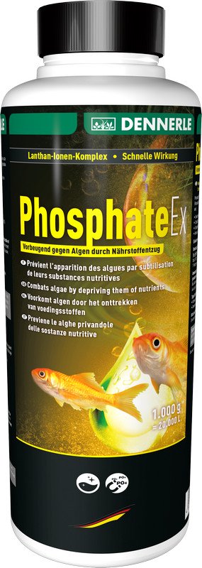 Dennerle Anti-Algae Phosphate-ex, 1000g na 20 000 l