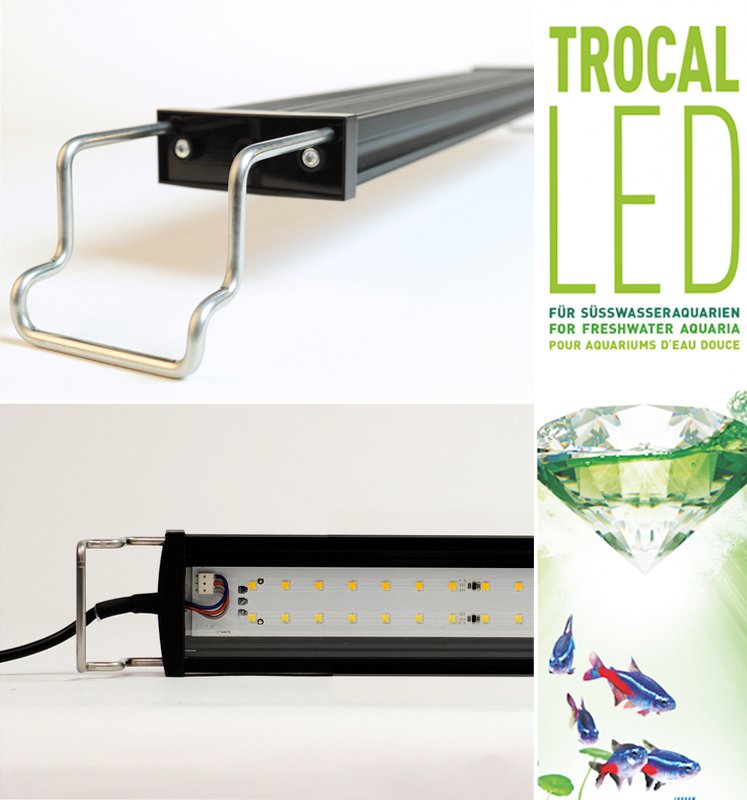 Dennerle Osvětlení Trocal LED 36W, 70cm, pro akvárium 68-85cm