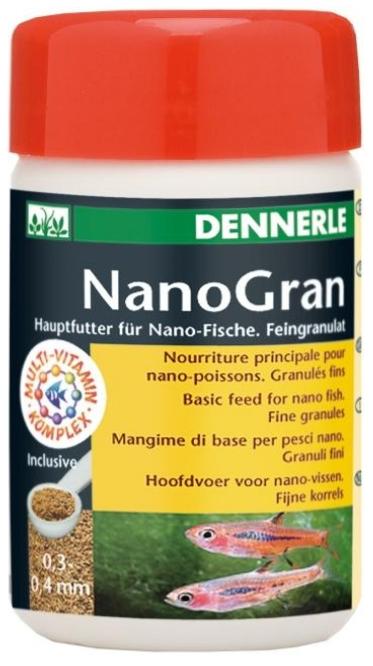Dennerle Nano Gran základní krmivo pro drobné rybky, 55g
