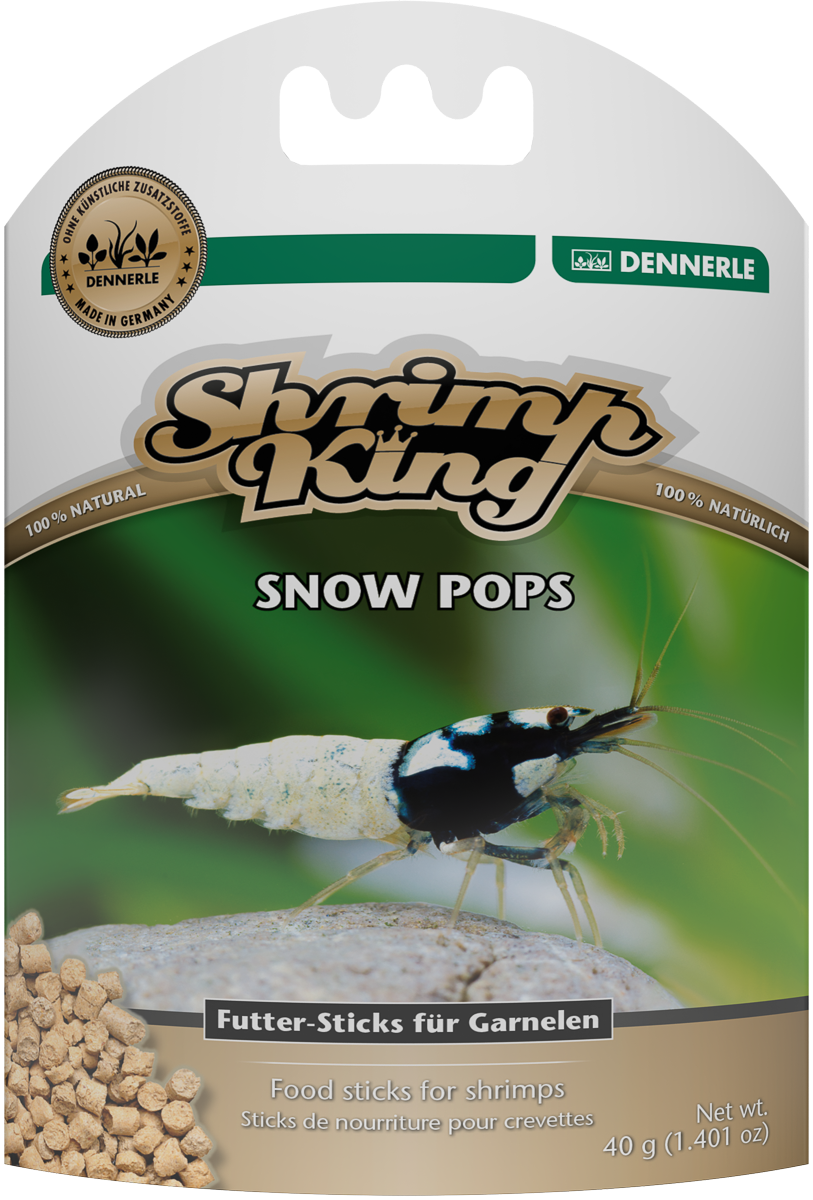 Dennerle Krmivo pro krevetky Shrimp King Snow Pops, 40g