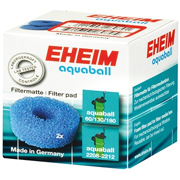 Náplň EHEIM molitan filtrační Aquaball 60/130/180 (2ks)