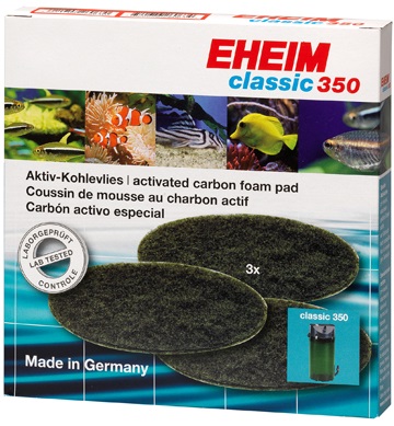 Náplň EHEIM molitan uhlíkový jemný Classic 350 (3ks)