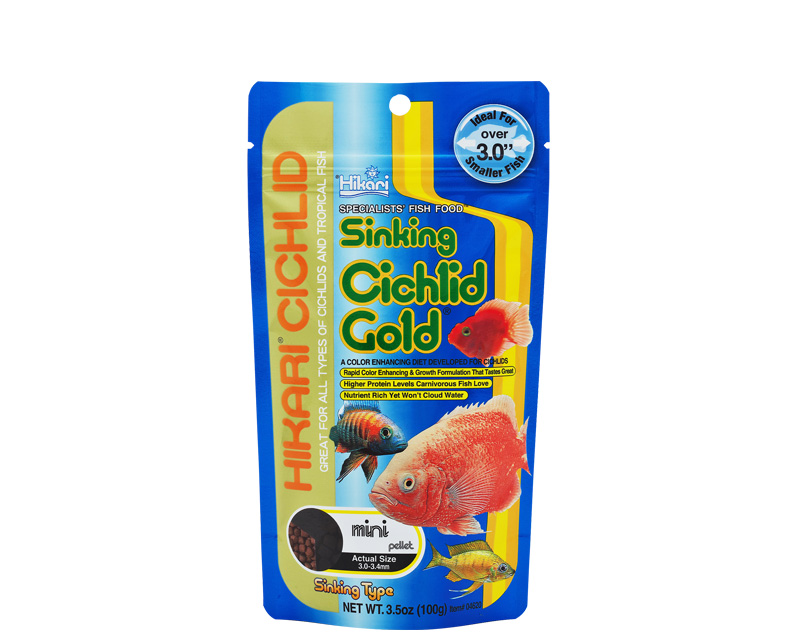 HIKARI CICHLID GOLD SINKING MINI 100G