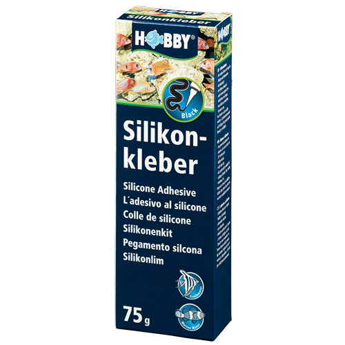 Hobby silikonové lepidlo černé 75ml