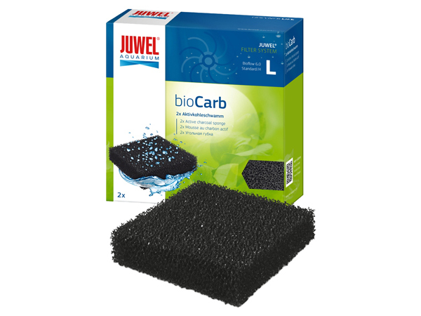 Molitan s aktivním uhlím JUWEL bioCarb L (Standard)