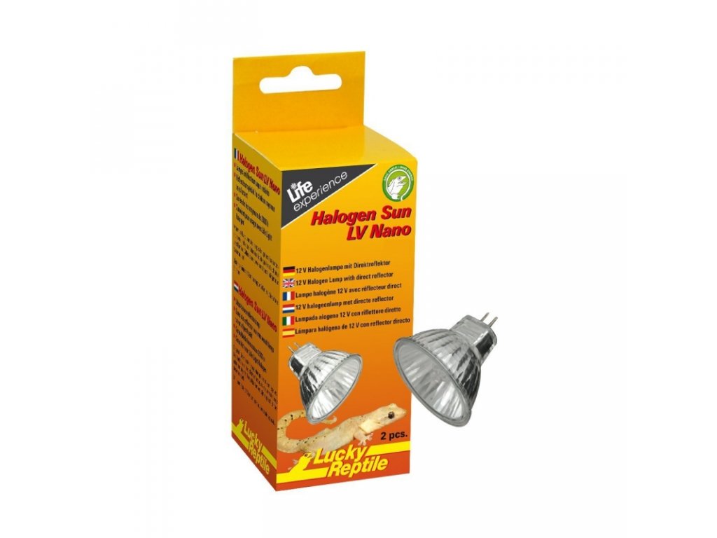 Lucky Reptile Žárovka Halogen Sun LV Nano 20 W - Double Pack